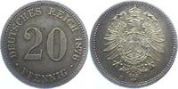 Kleinmünzen 20 Pfennig -