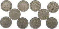 Kleinmünzen 10 Pfennig -