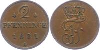 Mecklenburg-Schwerin 2 Pfennig Friedrich Franz I. 1785-1837. -