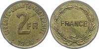 Frankreich 2 Francs Republik 1940-2100. -