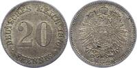 Kleinmünzen 20 Pfennig -