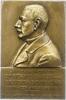 Wien, Stadt Einseitige Bronzeplakette -