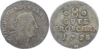 Anhalt-Bernburg 8 Gute Groschen Victor Friedrich 1721-1765. -