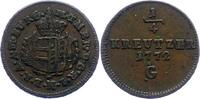 Haus Habsburg 1/4 Kreuzer Maria Theresia 1740-1780. -