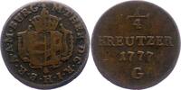 Haus Habsburg 1/4 Kreuzer Maria Theresia 1740-1780. -