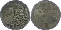 Öttingen Einseitiger Pfennig Wolfgang, Martin und Ludwig XIV. 1520-1529. -
