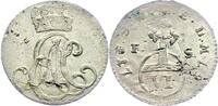 Sachsen-Weimar-Eisenach 6 Pfennig Ernst August Constantin 1756-1759. -