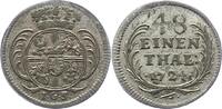 Sachsen-Albertinische Linie 1/48 Taler Friedrich August I. 1694-1733. -