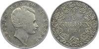 Nassau 1/2 Gulden Adolph 1839-1866. -