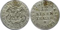 Sachsen-Albertinische Linie 1/12 Taler Friedrich Christian 1763. -