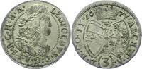 Haus Habsburg 3 Kreuzer Leopold I. 1657-1705. -