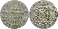 Sachsen-Albertinische Linie 1/12 Taler Friedrich Christian 1763. -