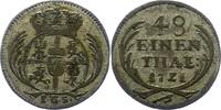 Sachsen-Albertinische Linie 1/48 Taler Friedrich August I. 1694-1733. -