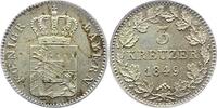 Bayern 3 Kreuzer Maximilian II. Joseph 1848-1864. -