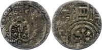 Osnabrück-Bistum Pfennig Johann Hoet 1350-1366. -