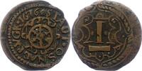 Osnabrück-Stadt 1 1/2 Pfennig 1676 Fast sehr schön