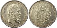 Württemberg 5 Mark Karl 1864-1891. -