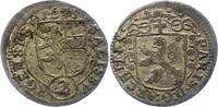 Salzburg 1/2 Batzen zu 2 Kreuzern Paris von Lodron 1619-1653. -