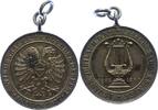 Lübeck-Stadt Silbermedaille 1887 Vorzüglich