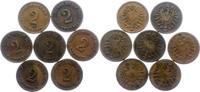 Kleinmünzen 2 Pfennig -