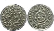 Mansfeld-vorderortische Linie zu Bornstedt Groschen zu 1/21 Taler Bruno II., Wilhelm I., Johann Georg IV. und Volrad VI. 1605-1615. -