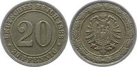 Kleinmünzen 20 Pfennig -
