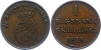 Dänemark 1 Rigsbank Skilling Frederik VI. 1808-1839. -