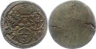 Würzburg-Bistum 3 Heller Adam Friedrich von Seinsheim 1755-1779. -