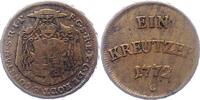 Konstanz-Bistum Kreuzer Franz Conrad von Rodt 1750-1775. -