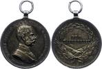 Haus Habsburg Silbermedaille Franz Joseph I. 1848-1916. -
