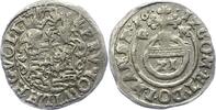 Mansfeld-vorderortische Linie zu Bornstedt Groschen zu 1/21 Taler Bruno II., Wilhelm I., Johann Georg IV. und Volrad VI. 1605-1615. -