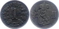 Norwegen 1 Öre 1 Unter schwedischer Regierung 1814-1905. -