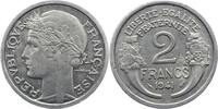 Frankreich 2 Francs Republik 1940-2100. -