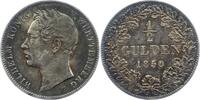 Württemberg 1/2 Gulden Wilhelm I. 1816-1864. -