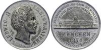 Bayern Zinnmedaille Ludwig II. 1864-1886. -