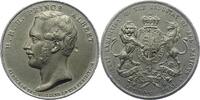 Großbritannien Weißmetallmedaille 1 Victoria 1837-1901. -