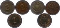 Kleinmünzen 2 Pfennig -