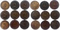 Kleinmünzen 2 Pfennig -