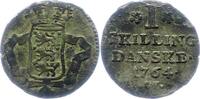 Dänemark 1 Skilling Frederik V. 1746-1766. -