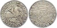 Mansfeld-vorderortische Linie zu Bornstedt 1/3 Taler Franz Maximilian und Franz Heinrich 1644-1692. -