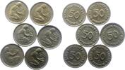 50 Pfennig Mark 1945-2001. -