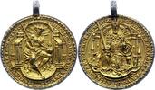 Erzgebirge Silbergussmedaille -