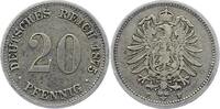 Kleinmünzen 20 Pfennig -