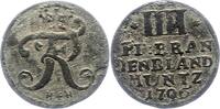 Brandenburg-Preußen 4 Pfennig Friedrich I. 1701-1713. -