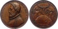 Portugal Bronzemedaille Luis I. 1861-1889. -