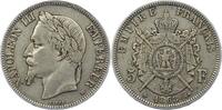 Frankreich 5 Francs Napoleon III. 1852-1870. -