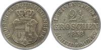 Oldenburg 2 1/2 Groschen Nicolaus Friedrich Peter 1853-1900. -