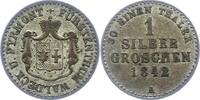 Waldeck Silbergroschen Georg Heinrich 1813-1845. -