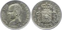 Spanien 50 Centismos Alfons XIII. 1886-1931. -