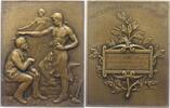 Kunstmedaillen Bronzeplakette Coudray, Marie-Alexandre -